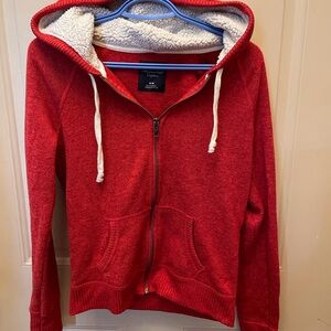 American Eagle Outfitters Soft Hoodie Orange Women’s Medium